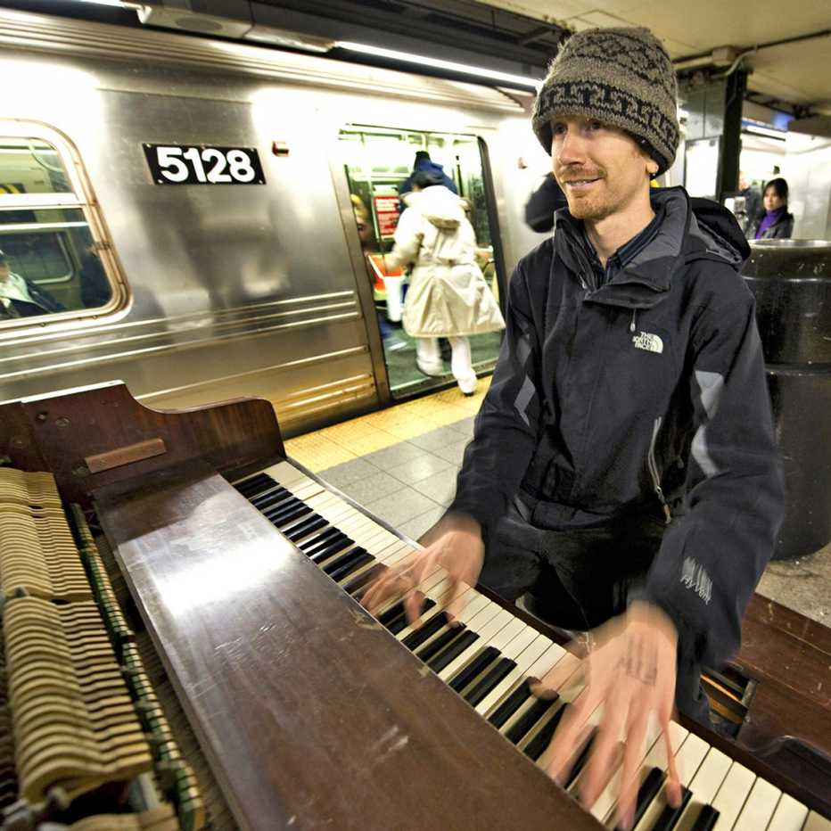 Pianist in the subway